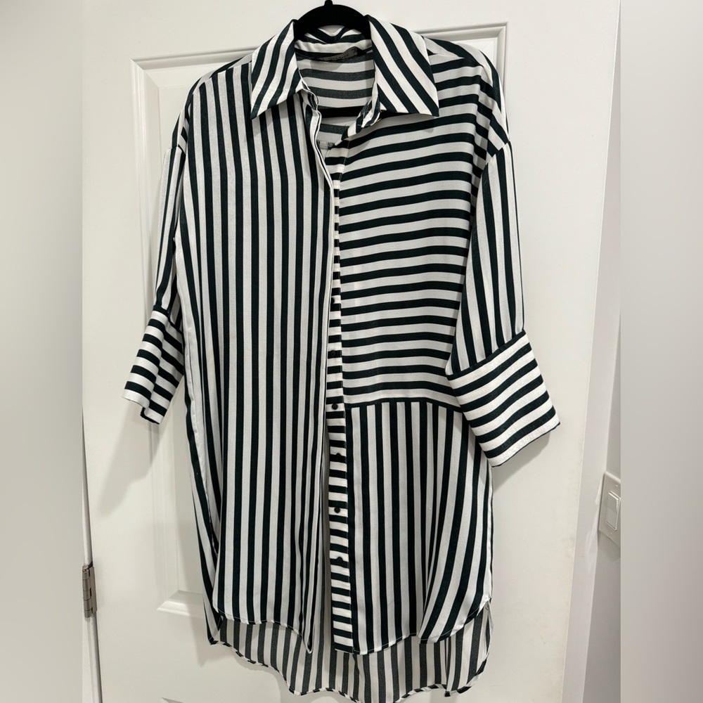 Zara striped shirt